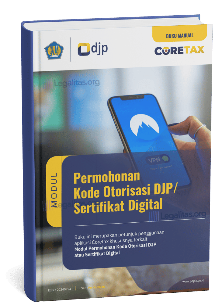 Permohonan Kode Otorisasi DJP Sertifikat Digital